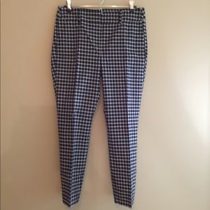 LOFT Blue Modern Skinny Ankle Pants Size 4P